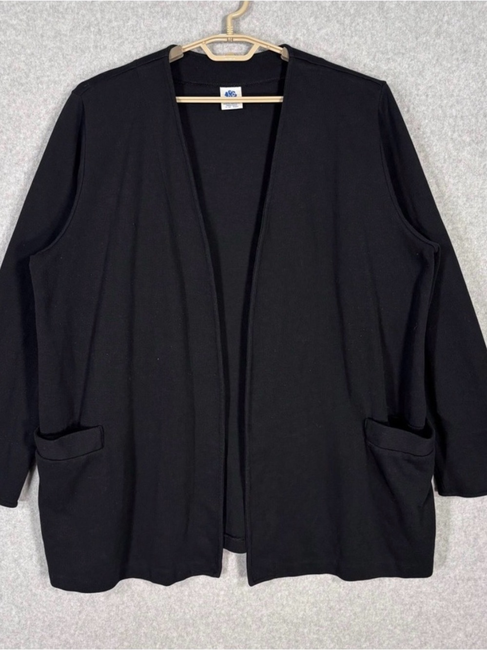 Weekenders Simply Great Open Cardigan 2X w/Pockets